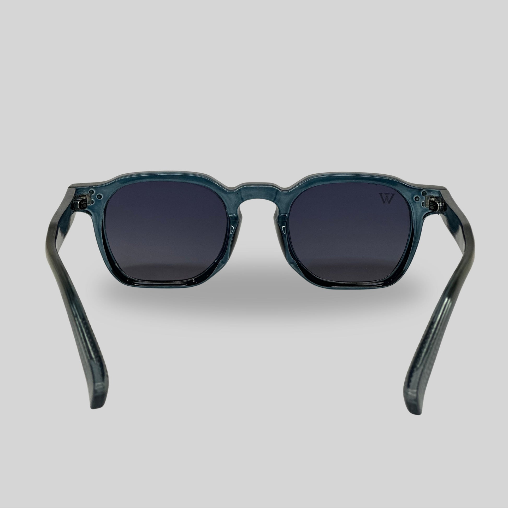 Lawue Noir Ocean Blue Sunglasses