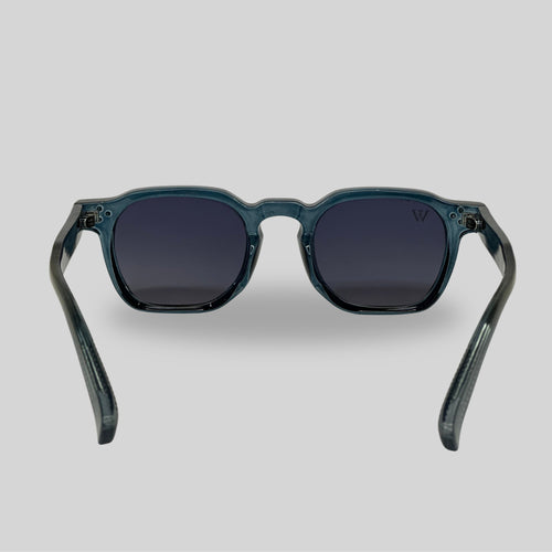 Lawue Noir Ocean Blue Sunglasses
