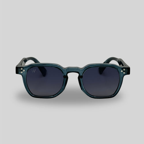 Lawue Noir Ocean Blue Sunglasses